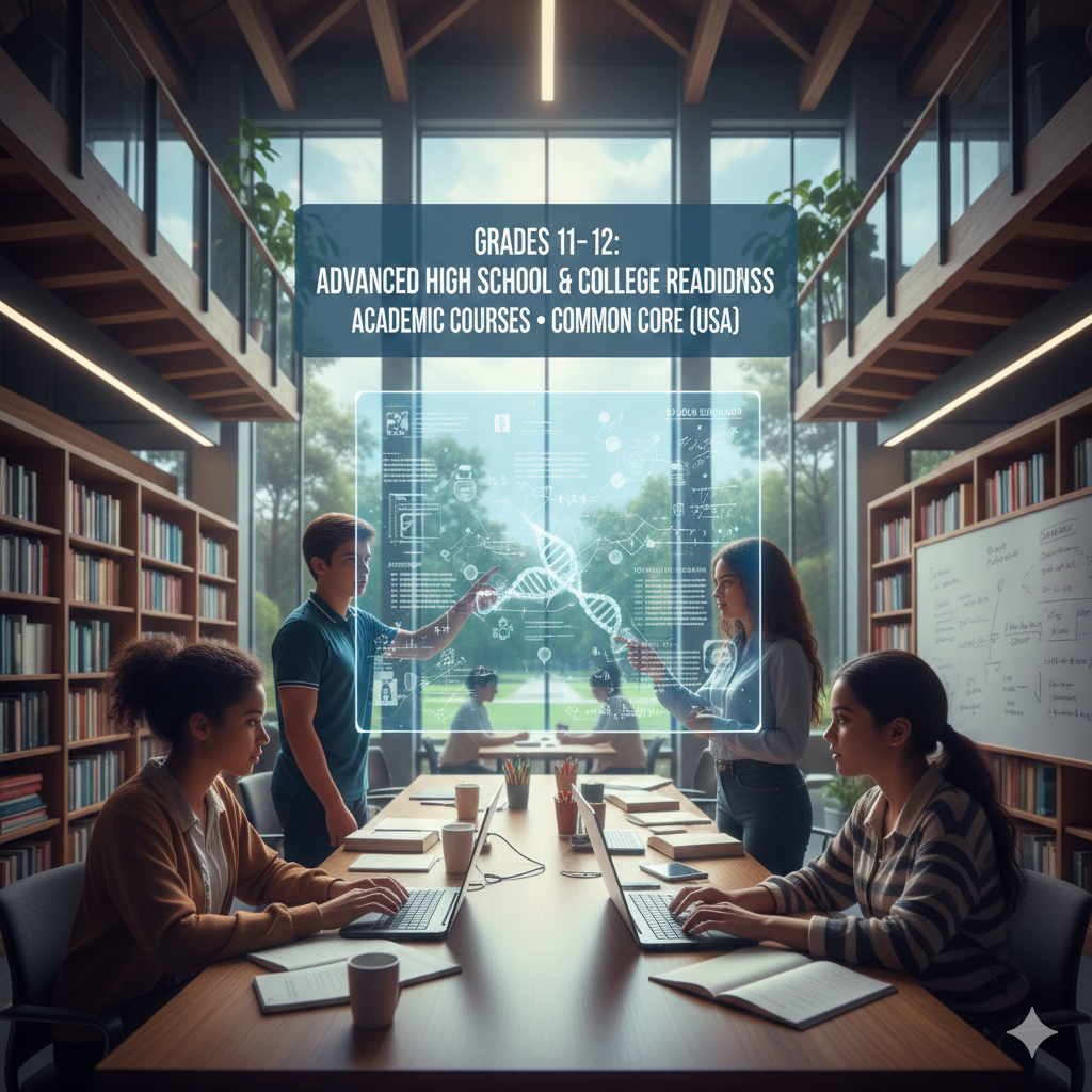 Grades 11–12: Advanced High School & College Readiness